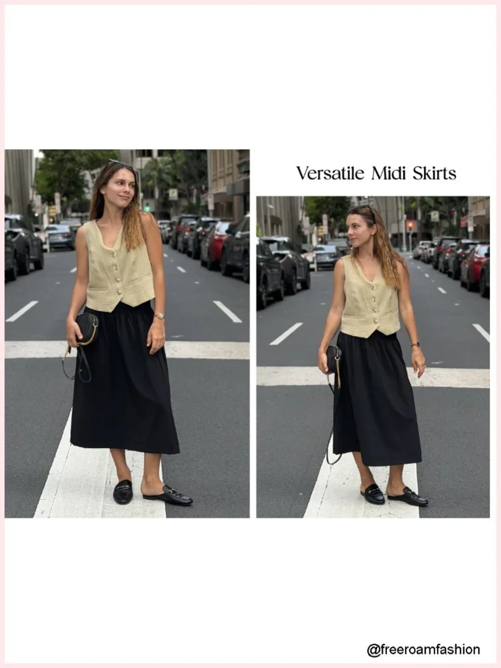 High Waisted Midi Skirt 29